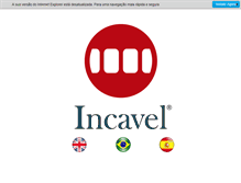 Tablet Screenshot of incavel.com.br